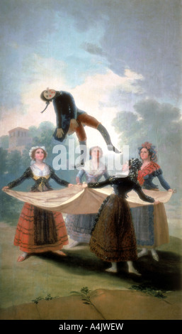 "Die Puppe", 1792. Künstler: Francisco Goya Stockfoto