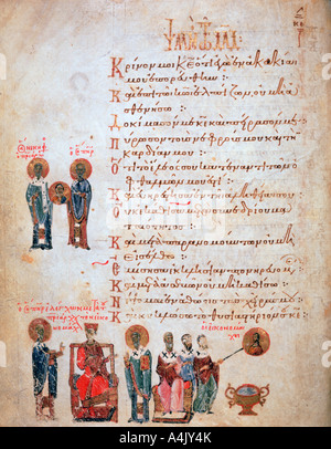 Nikephoros und Bilderstürmer, 1066. Artist: Theodor von Cäsarea Stockfoto