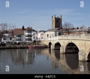 The Angel Pub in Henley, an der Themse Stockfoto