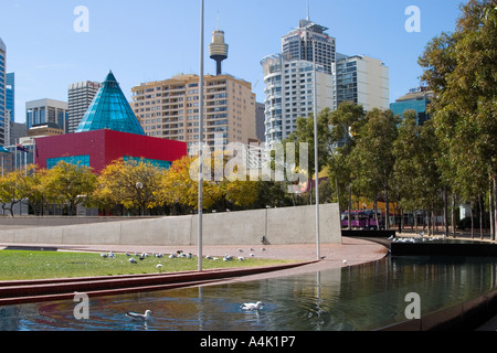 Tumbalong Park, Darling Harbour, Sydney, Australien Stockfoto