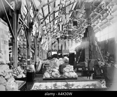 Mineralische Court of New South Wales, Centennial internationale Ausstellung, Australien, 1888. Künstler: O'Shamessy Stockfoto