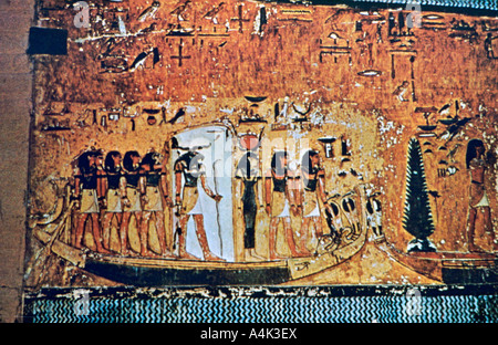 Grab von Seti I, Tal der Könige, Ägypten, 13. Jahrhundert v. Chr.. Artist: Unbekannt Stockfoto