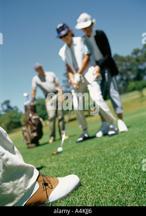 Golfer Stockfoto