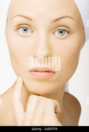 Frau, Gesicht, Porträt Stockfoto