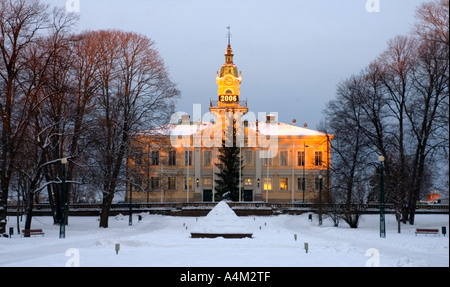 Raatihuone Rathaus in Pori, Finnland Stockfoto