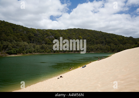 Lake Wabby - Fraser Island, Queensland, Australien Stockfoto