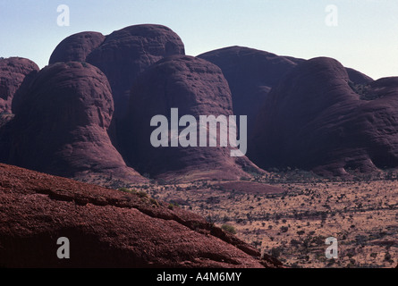 Die Olgas, Tal der Winde, Uluru Kata Tjuta Nationalpark, Northern Territory, Australien Stockfoto