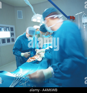 Ärzte die Operation Stockfoto