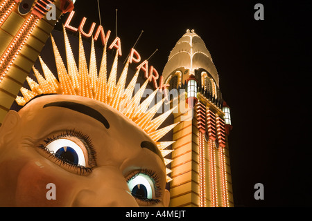 Luna Park - Sydney, New South Wales Australien Stockfoto