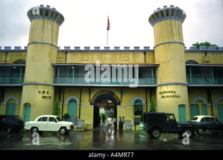 Die Briten baute Gefängnis von Port Blair jetzt ein Museum zu indischen Freiheit Kämpfer Andaman Inseln Stockfoto