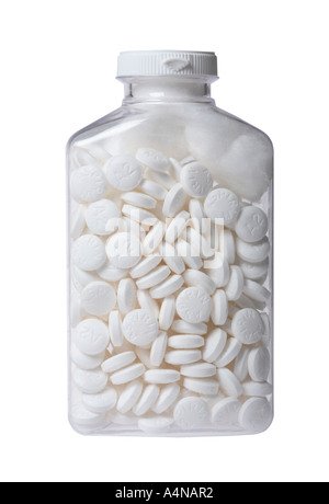 Aspirin Flasche Voll Von Aspirin Stockfotografie Alamy