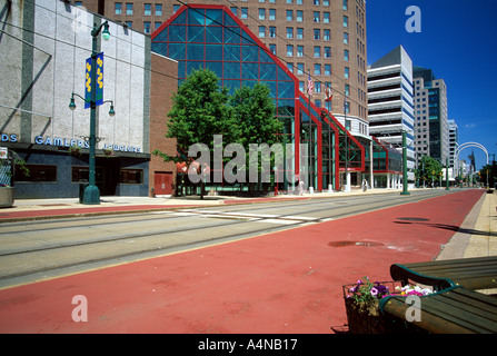 Main Street Buffalo New York USA Stockfoto