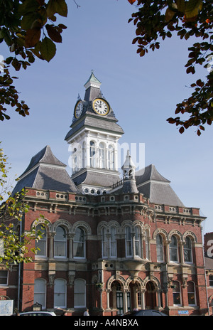 Das Guildhall Arts Centre, St.-Peter Hügel, Grantham, Lincolnshire, England Stockfoto