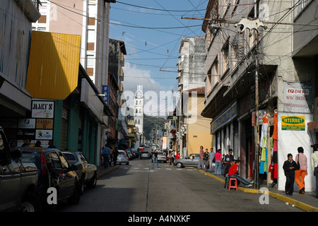 Ein Zentrum Stadt Avenue in Mérida, Venezuela Stockfoto