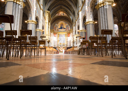 Cremona-Dom innen Lombardei Italien Stockfoto