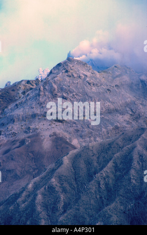 Soufrière Hills Vulkanausbrüche ab 1995 Plymouth Hauptstadt von Montserrat zerstört und etwa 19 Todesopfer Stockfoto