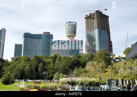 Stadtbild der Innenstadt von Niagara Falls Ontario Kanada Stockfoto