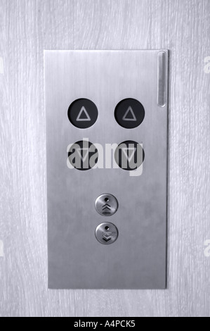 Lift-Control-panel Stockfoto