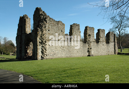 Das Priorat Ruinen am Priory Park, Dudley, West Midlands, England, UK Stockfoto