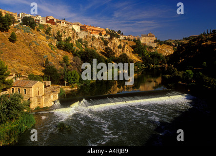 Tejo, Toledo, Toledo, Kastilien-La Mancha, Spanien, Europa Stockfoto