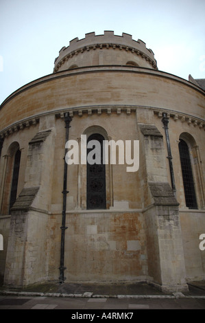 Tempelturm Kirche, Inner Temple, Kings Bench Walk, of Fleet St. London UK Stockfoto