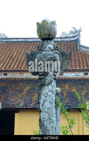 Lila Stadt Zitadelle Hue Zentralvietnam Südostasien 1804 Kaiser Gia Long verboten Stockfoto