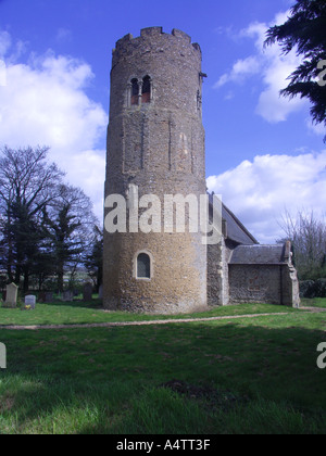 St. Matthias Kirche Thorpe nächste Haddiscoe Norfolk England Stockfoto