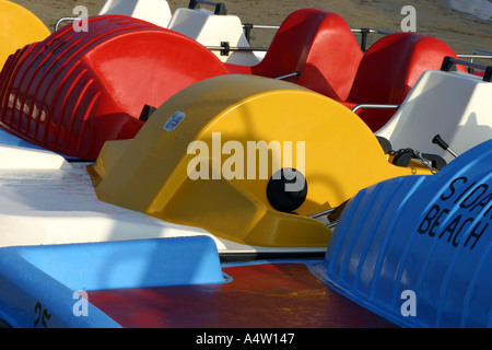 Boote zum mieten Stockfoto