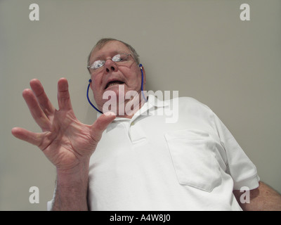 Angst zeigt Stockfoto