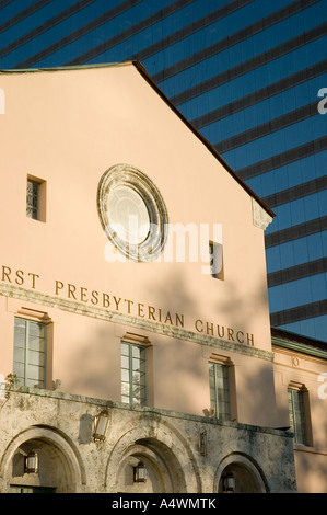 Ersten presbyterianischen Kirche in Miami, Florida Stockfoto