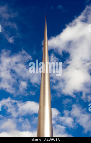 120 Meter hohen Millennium Spire O Connell Street Dublin Irland Stockfoto