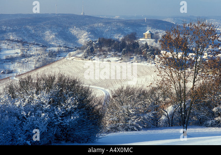 Blick auf die Grabkapelle Rotenberg Stuttgart Baden Württemberg Deutschland Stockfoto