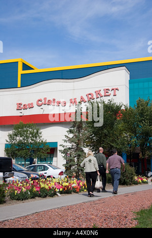 Eau Claire Market, Calgary, Alberta, Kanada Stockfoto