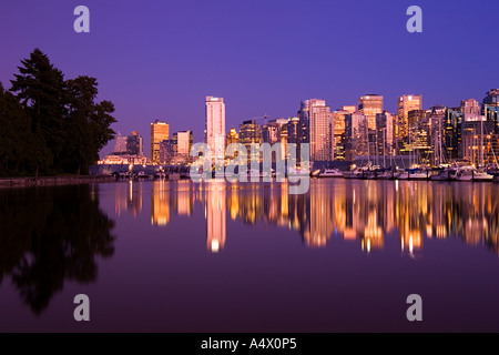 Coal Harbour, Stanley Park, Vancouver, Britisch-Kolumbien, Kanada Stockfoto
