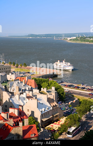 Unterstadt, Altstadt, Quebec Stadt, Quebec, Kanada Stockfoto
