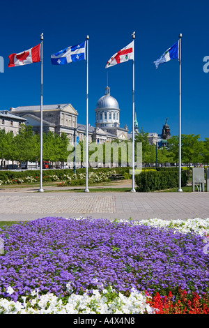 Bonsecours Markt, Vieux Port, die Altstadt von Montreal, Montreal, Quebec, Kanada Stockfoto