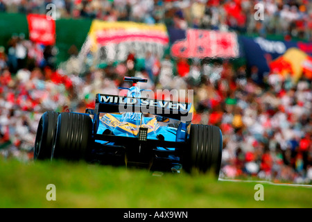 Fernando Alonso ESP Renault R26. 2006 Formel 1 Weltmeisterschaft, Japan-GP. Stockfoto