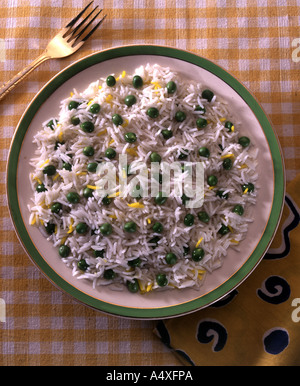 Gemüse pulao Stockfoto