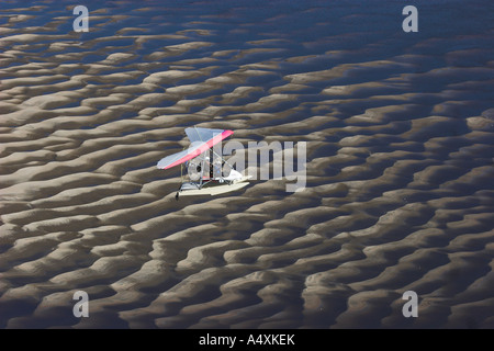 Über Ob Sand Banken. Westlichen Sibirien, Russland Stockfoto