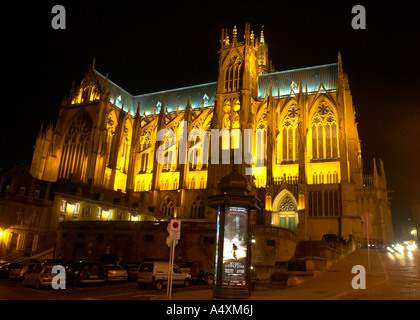 Kathedrale in Metz, Lothringen, Frankreich Stockfoto