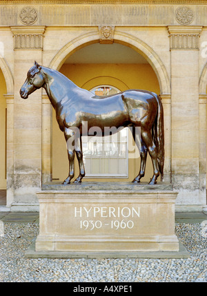 Statue von Hyperion in Newmarket Suffolk Stockfoto