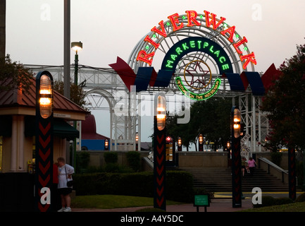 Riverwalk New Orleans LA USA Stockfoto