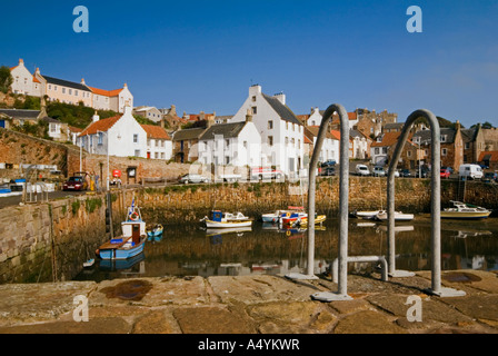 Crail Hafen an der Küste von Fife, in der Nähe von St.Andrews,Scotland Stockfoto