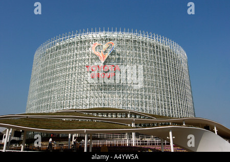 Toyota-Pavillon im Bereich Corporate Pavillon der Weltausstellung Expo 2005 in Aichi, Japan Stockfoto