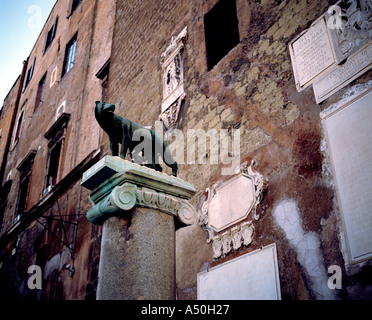 Kapitolinische Wölfin Rom Italien Stockfoto