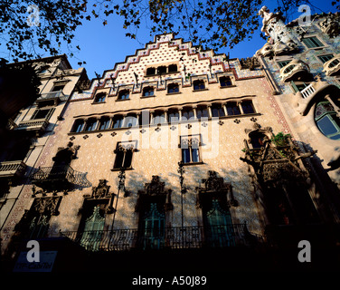 Casa Amatller, Barcelona, Spanien Stockfoto