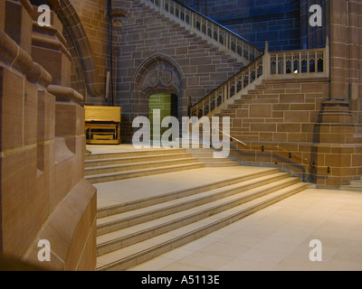 Liverpool anglikanische Dom Innenraum Stockfoto