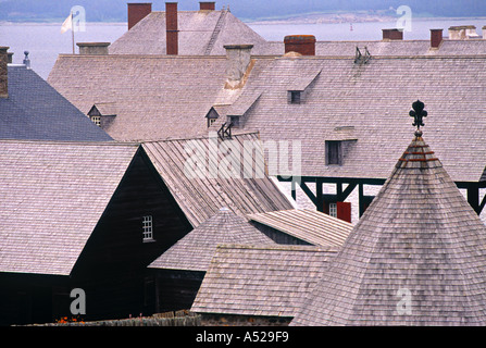 Festung Louisbourg, Nova Scotia, Kanada Stockfoto