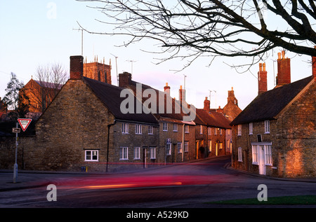 Trendle Straße zur Stadt Sherborne Abtei in Dorset county England UK Stockfoto