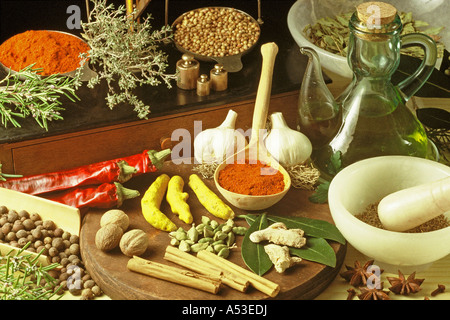 Gewürze Stockfoto